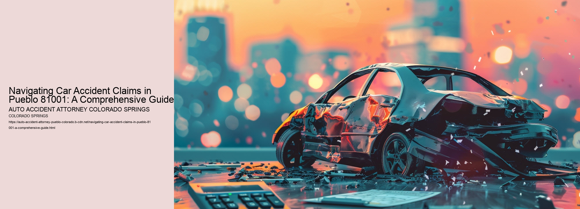 Navigating Car Accident Claims in Pueblo 81001: A Comprehensive Guide